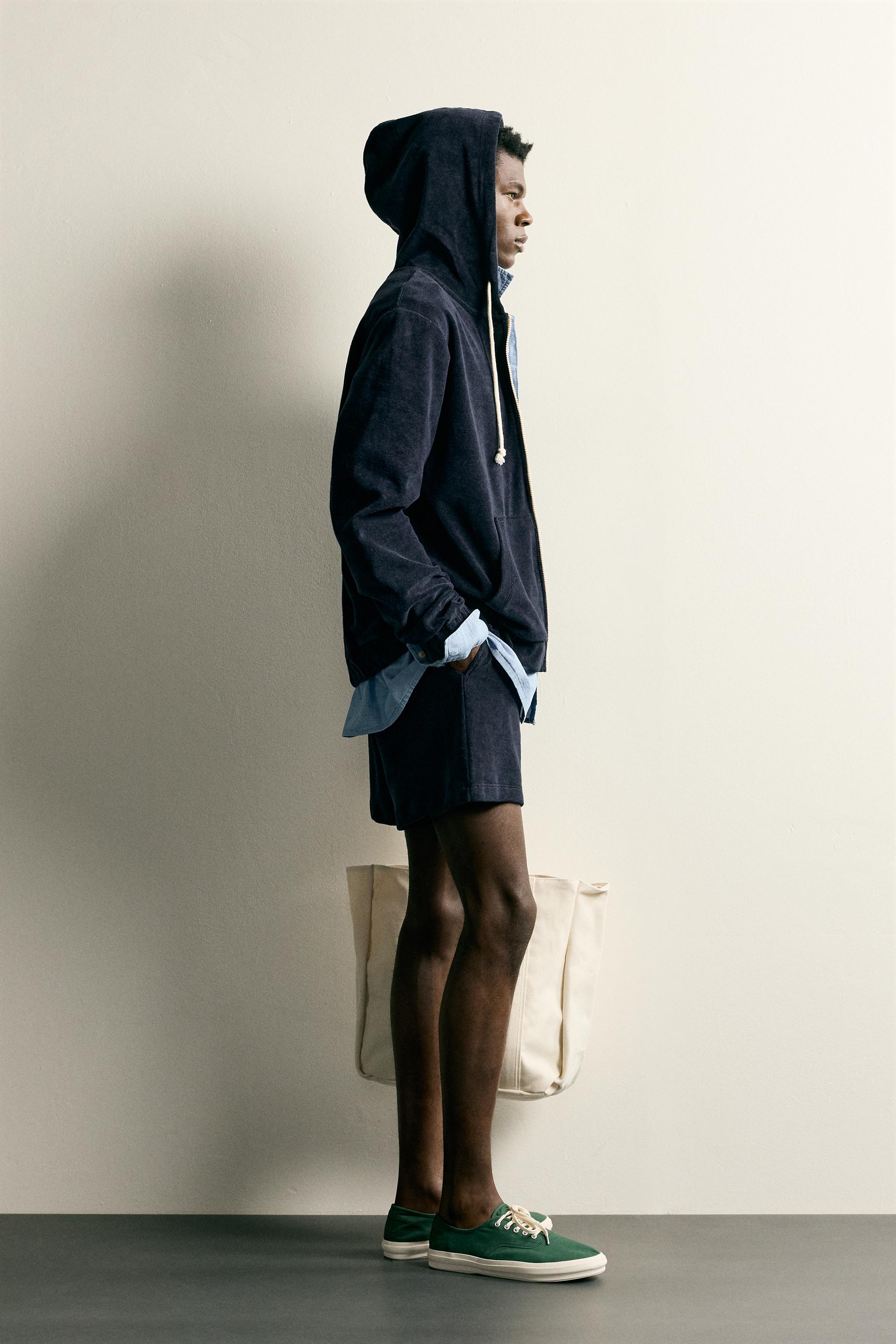 RELAXED FIT TERRY SWEATSHIRT